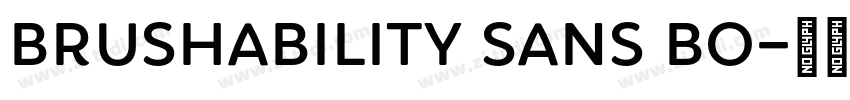 Brushability Sans Bo字体转换